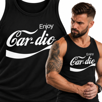 TANK TOP NA SIŁOWNIĘ  ENJOYCARDIO